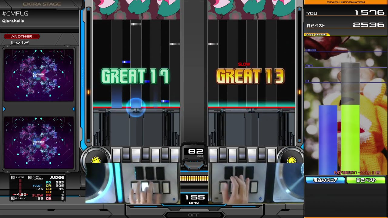 【beatmania IIDX】 #CMFLG DPA EXH