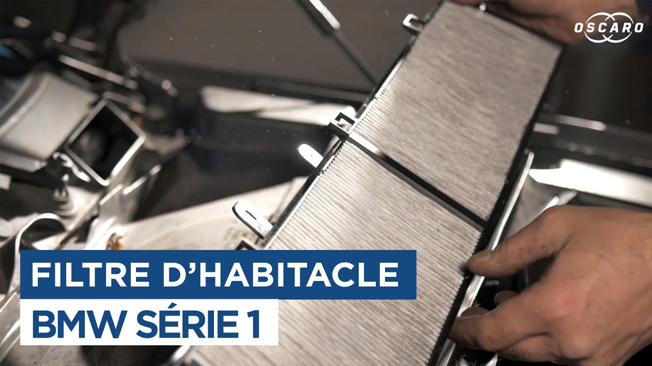 Changer le filtre d'habitacle - BMW 118i E81/E87
