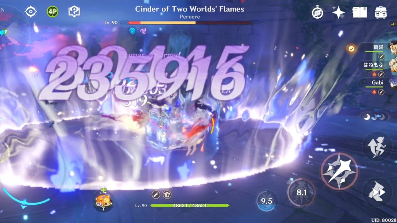 Weekly boss fight Redmi 10 5G 6/128 test genshin impact | week 146