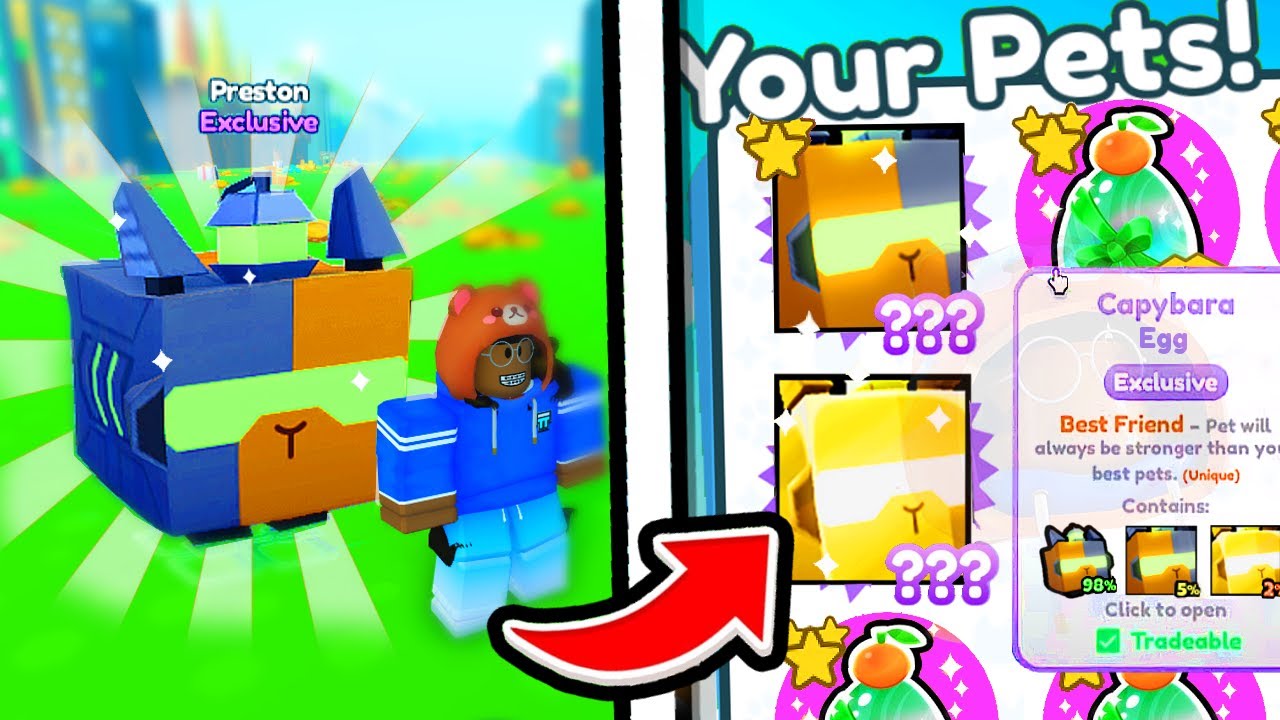 ✨The *NEW* CYBORG CAPYBARA Coming to Pet Simulator X Anniversary Update! (Roblox)