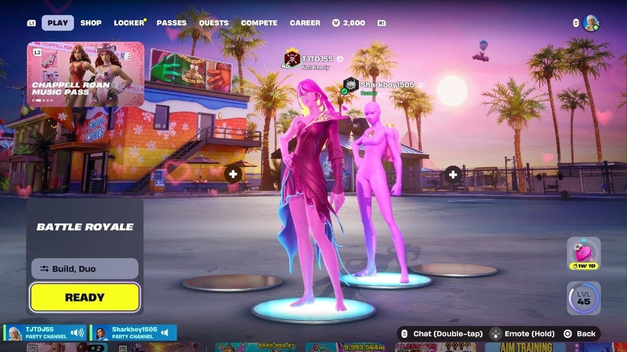 Fortnite Battle Royal Valentines Day special