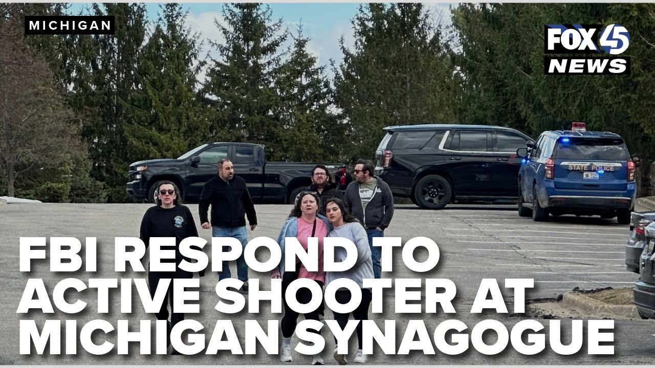 Authorities, FBI responding to active shooter situation at Michigan synagogue
