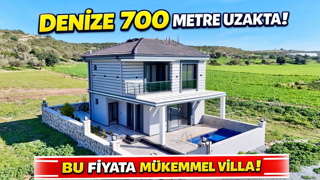 Denize Komşu Olacaksınız Didim Mavişehirde Sahile 700 Metre Villa (D-62)