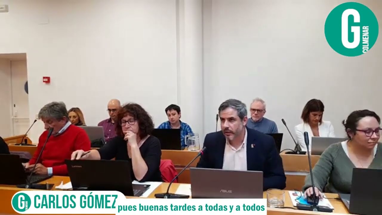 Utilidad pública planta de biogás junto al pueblo - Pleno Colmenar Viejo abril 2024
