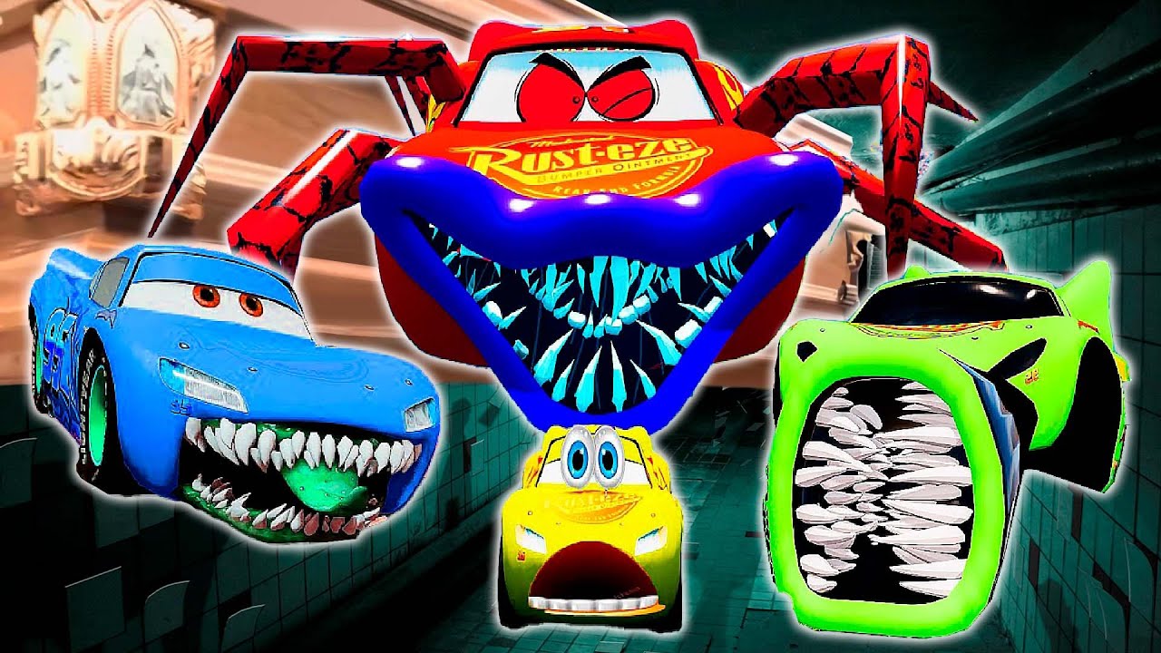 EVIL Lightning McQueen.EXE Super MegaMix Coffin Dance Cover