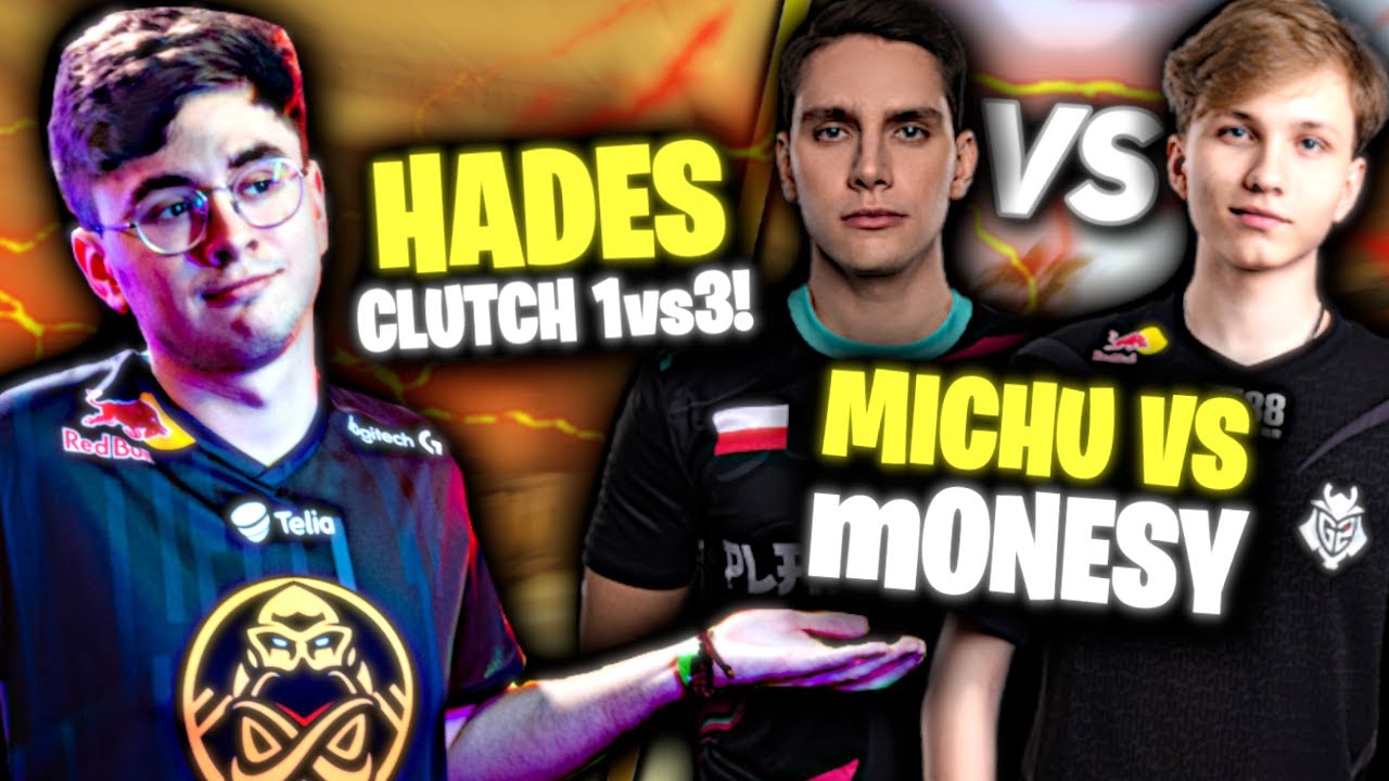 MICHU vs M0NESY! 😲 HADES CLUTCH 1vs3! 🔥