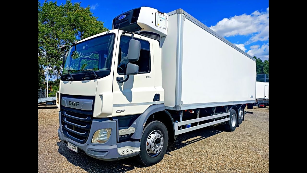 Kriscar Krzysztof Kania Daf CF 370 Euro 6 Chłodnia Supra 750 20 Palet Winda Sprzedam Verkauf Sale