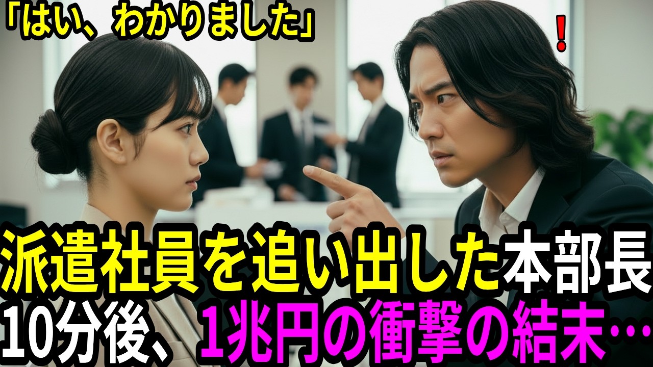 「出て行け！」派遣の女性を追い出した本部長。10分後、1兆円の国家システムが完全に止まった。