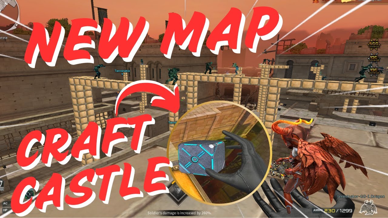 New Map Craft Castle Gameplay (Mass Zombie Terminator) - CrossFire PH