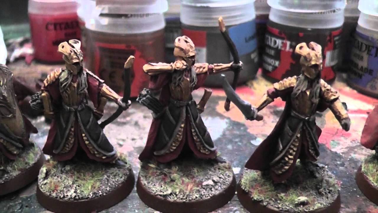 GBHL Damian's Hobby VLOG #29 *Final Mirkwood Elves completed and Thranduil WIP*