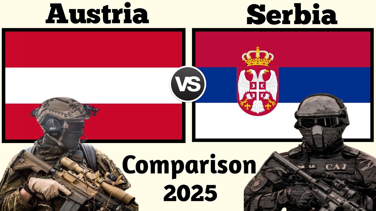 Austria vs Serbia Military Power Comparison 2025 | Serbia vs Austria military power 2025 