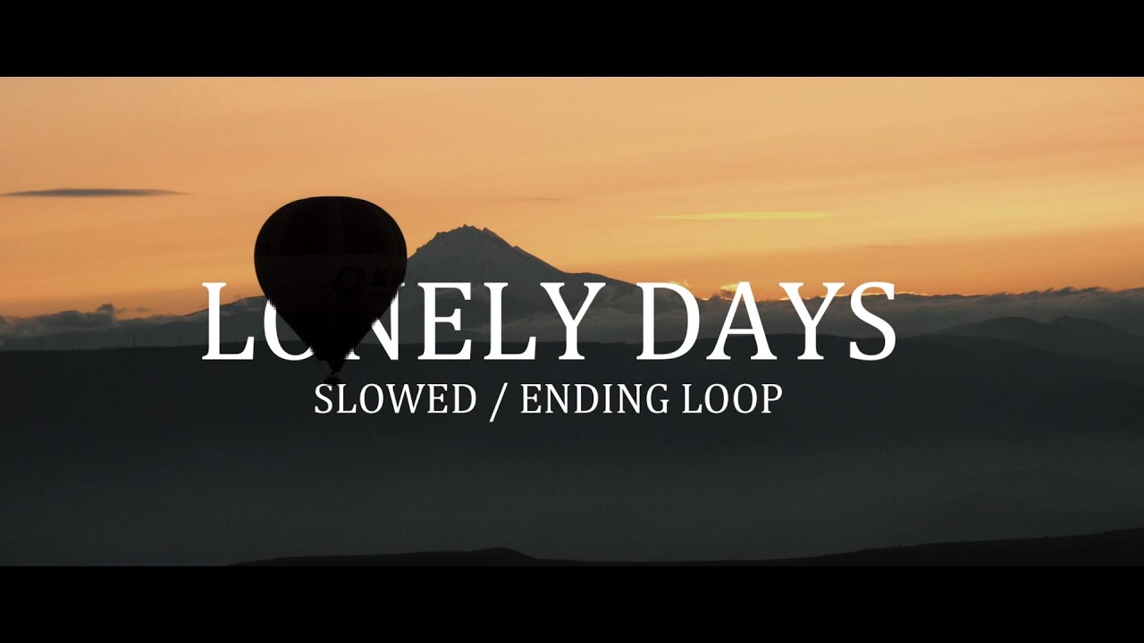 Eagle Eye Cherry - Lonely Days (Slowed / Loop) (Miles Away)