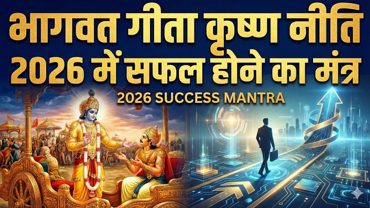 2026 में सफल होने का सबसे शक्तिशाली मंत्र | Bhagwat Geeta Saar | श्रीकृष्ण वाणी