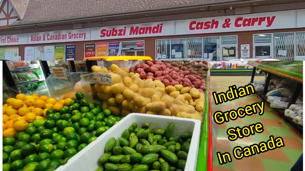 Sabzi Mandi | Indian Grocery Store in Brampton Canada | Marathi Vlog