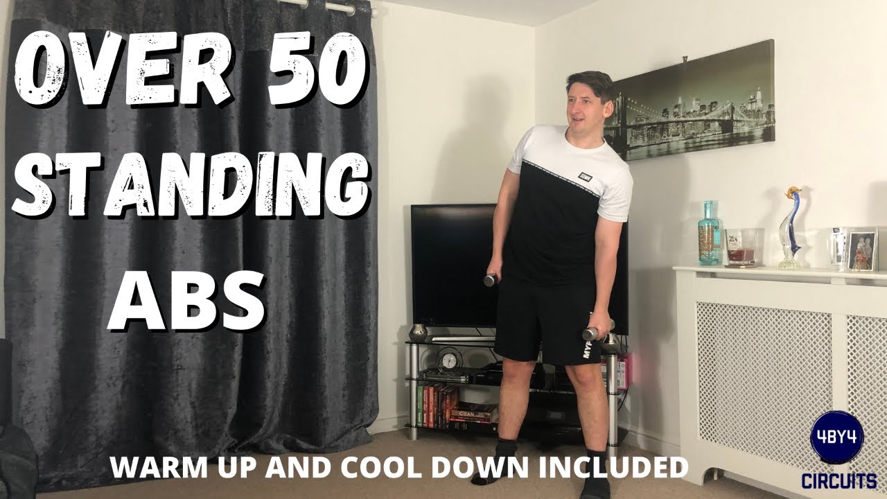 Over 50 Standing Ab Workout | At Home Low Impact