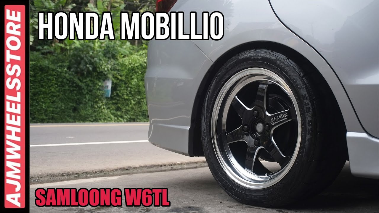 MODIFIKASI HONDA MOBILLIO VELG SAMLONG W6TL // AJMWHEELSSTORE