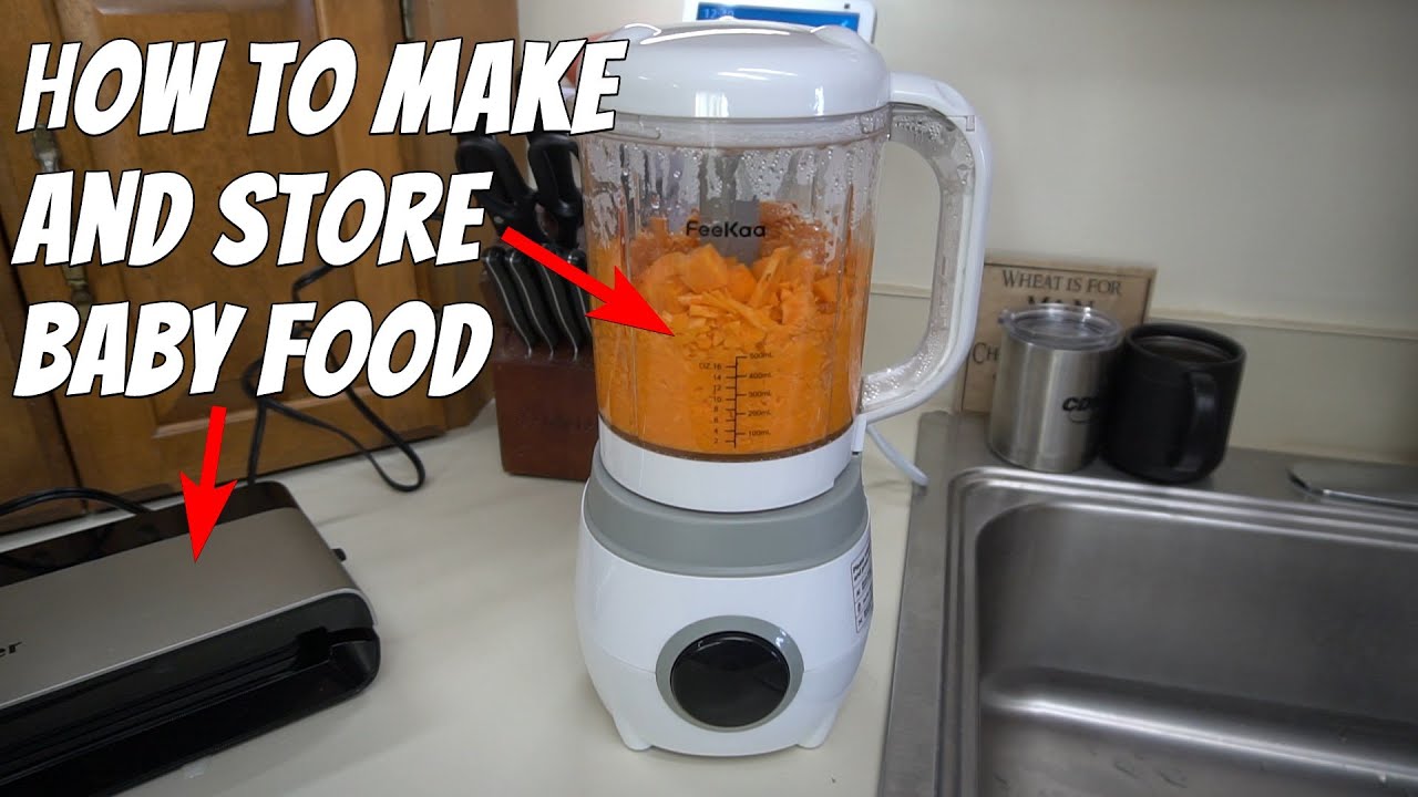 Effortless Baby Food Prep | Quick Tips with Feekaa Steamer Blender | Simple & Speedy Recipes |
