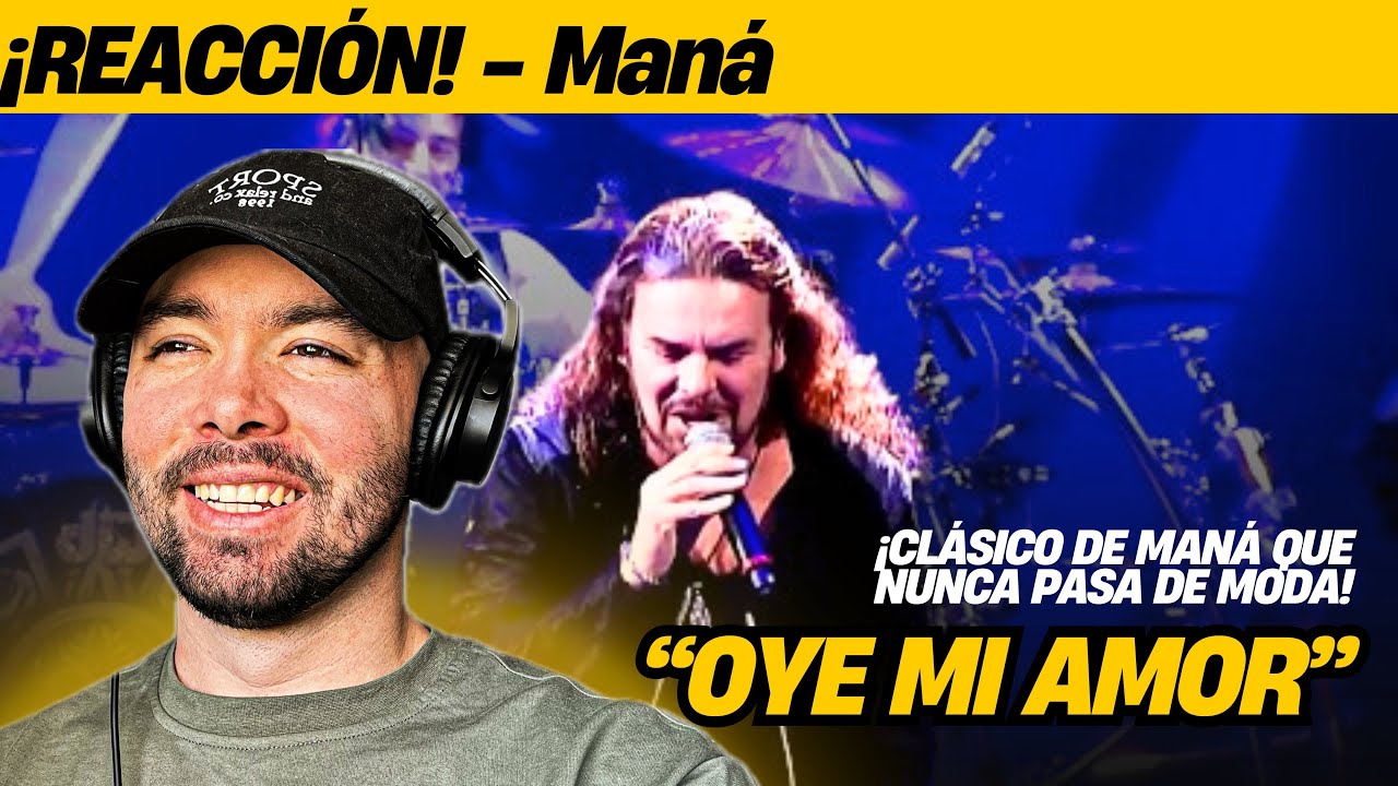 El video que consolidó el rock latino en 1992 | Maná - Oye Mi Amor | Reacción