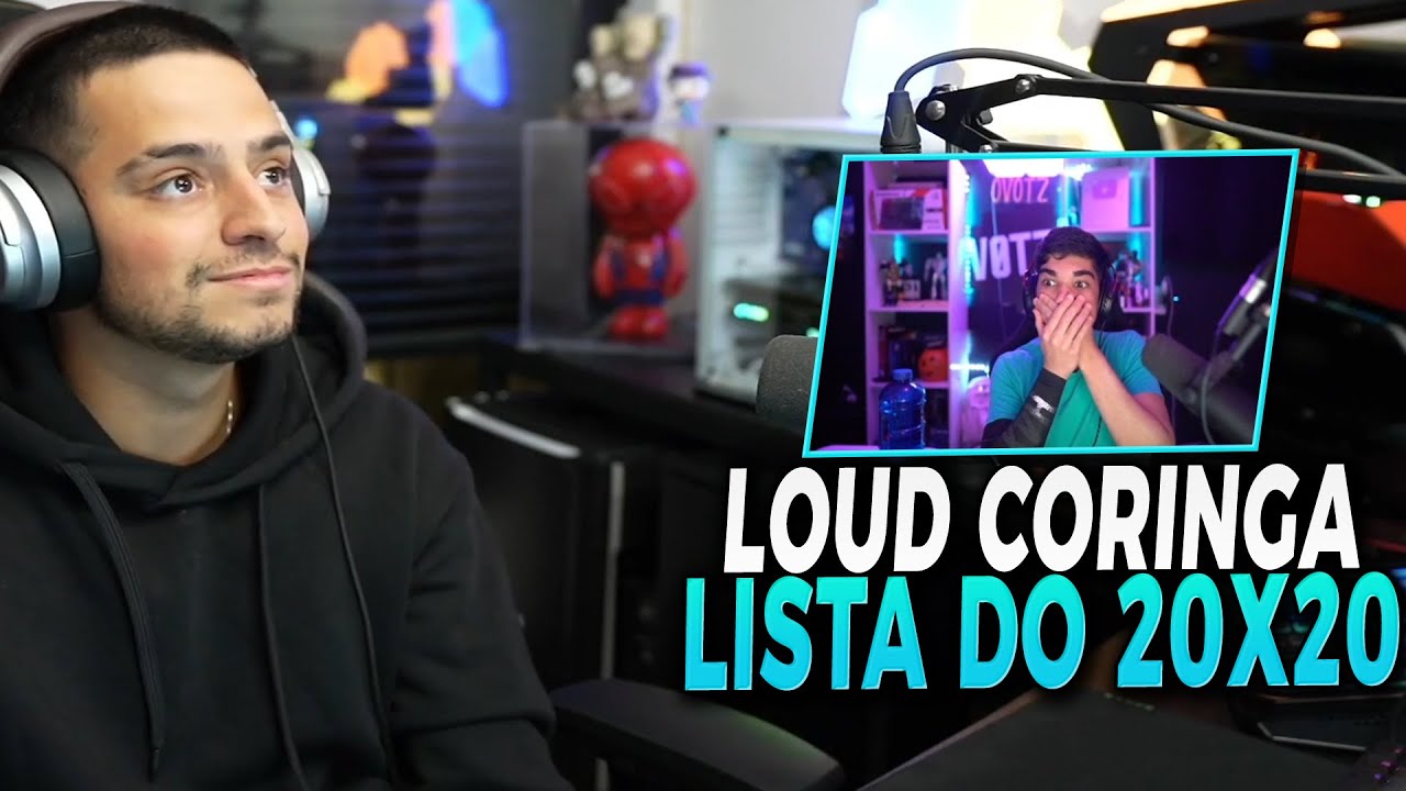 OVOTZ REAGINDO A CONVOCAÇÃO DO LOUD CORINGA PARA O 20x20 | Cortes do Ovotz