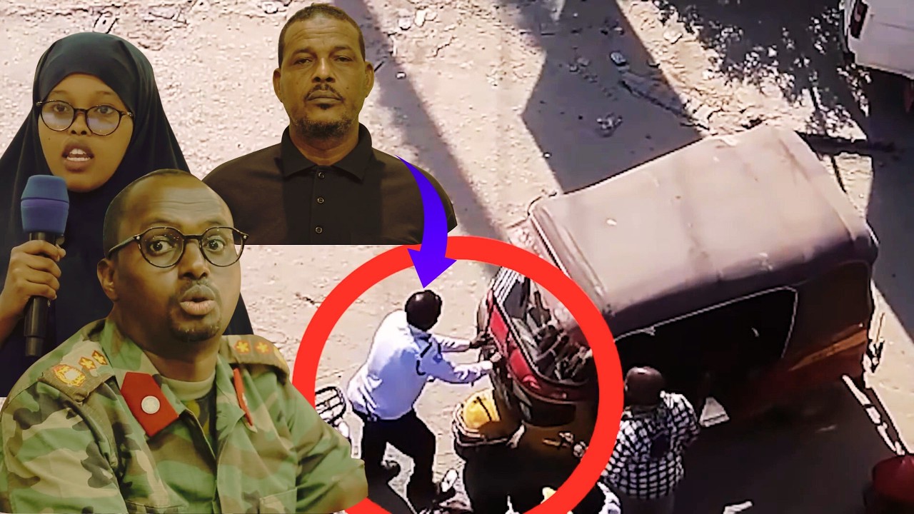Shuute oo Maanta la Horkeenay Sarkaal Boolis ah oo Nin Bajaajle ah Toogtay Isago CCTV Camera duubtay