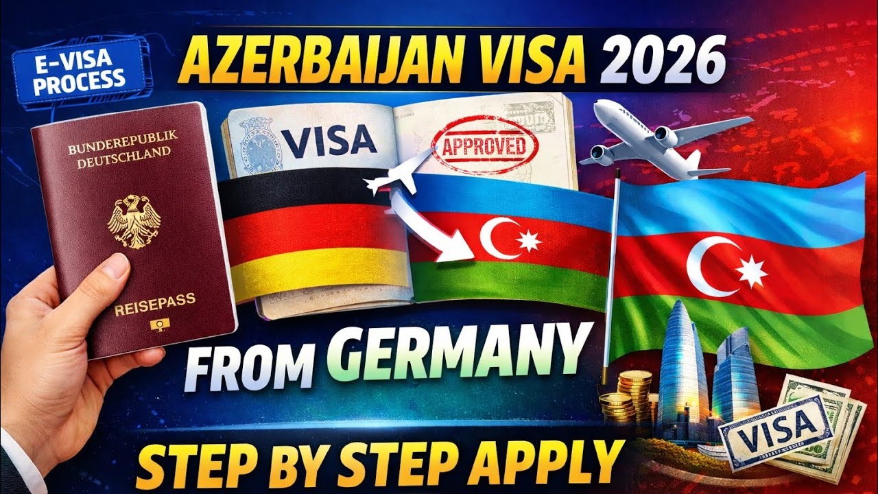 Baku E-Visa Application from Germany | Full Tutorial