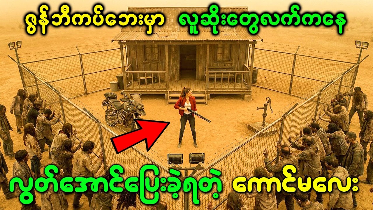 ဇွန်ဘီကပ်ဘေးမှာ အမြတ်ထုတ်ခဲ့တဲ့ လူဆိုးတွေလက်‌ကနေ လွတ်အောင်ပြေးခဲ့ရတဲ့ ကောင်မလေး