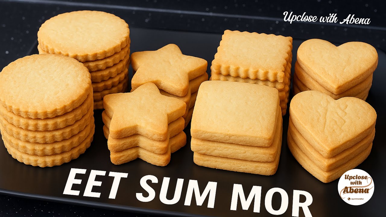 How to Make Eet-Sum-Mor Biscuits|The Best Shortbread Cookies With 4 Ingredients