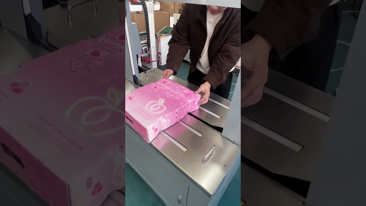 Quick! Sealing and packing takes only 6 seconds! FullyAutomatic Packaging.