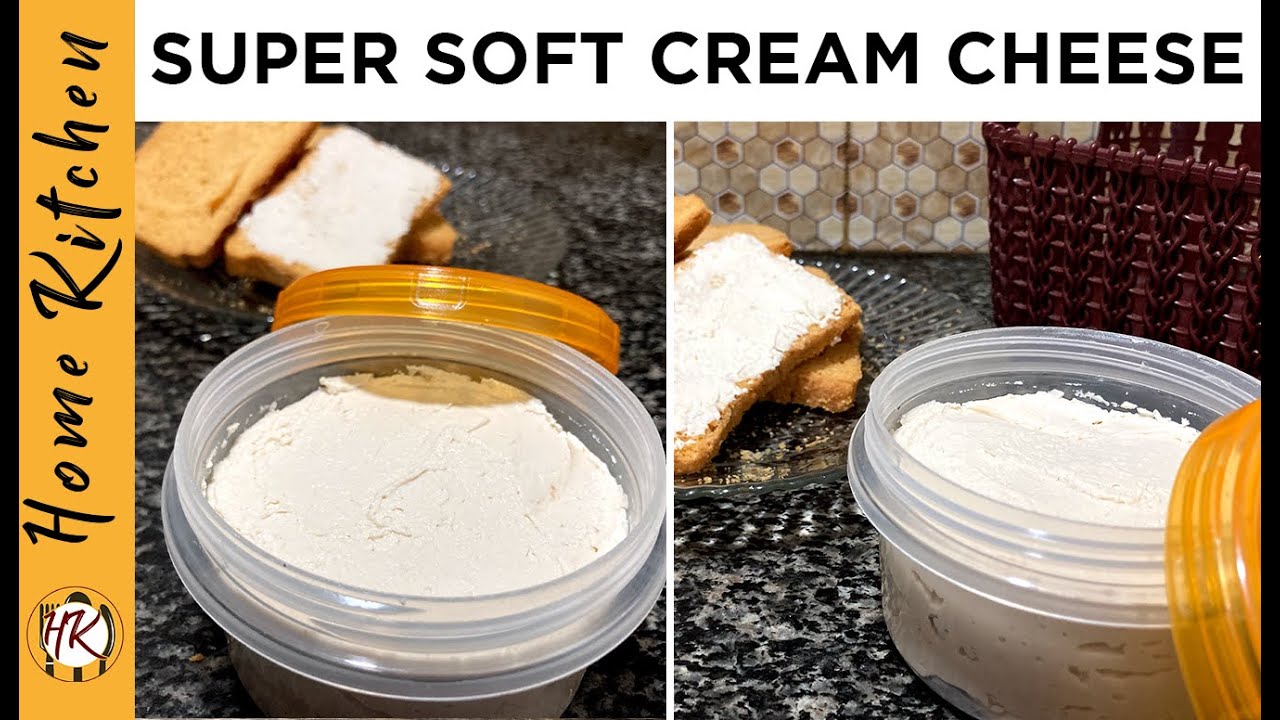How to make cream cheese at home | homemade cream cheese recipe | by Home Kitchen (HK).