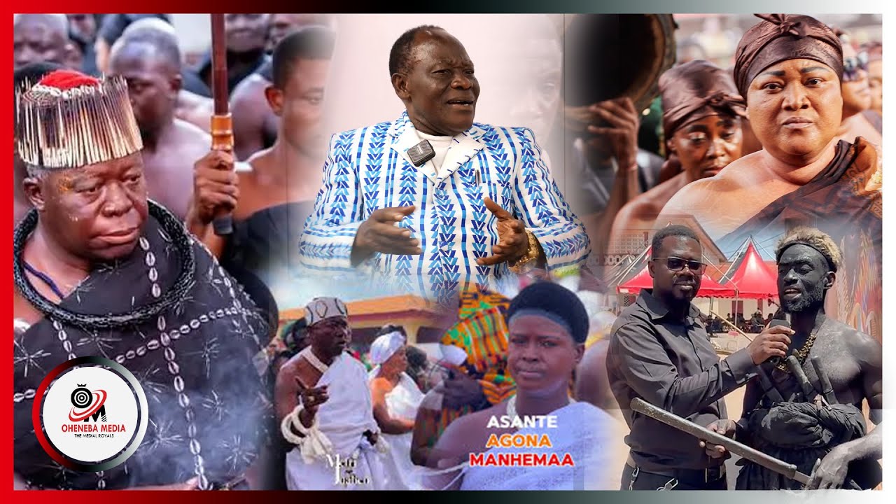 Royal Gates Of Mampong;Why Was Tepahene & Agonahemaa In White During Mamponghene’s Doteyie?-Details