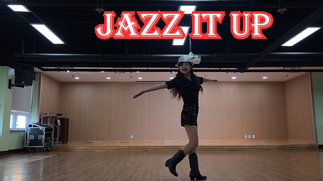 Jazz It Up Line Dance재즈 잇 업 Line Dance(Demo&Count)