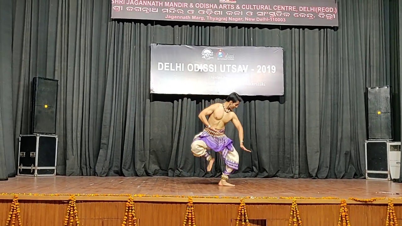 Rahul Varshney-Odissi dance, Kalavati pallavi by Rahul Varshney