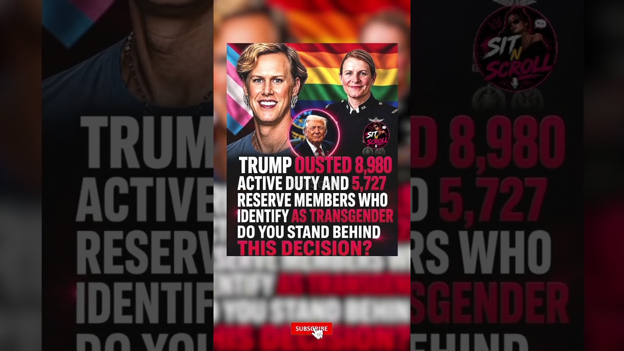 Trump Asks Supreme Court to REMOVE Transgender Troops From U.S. Military 😳🤯