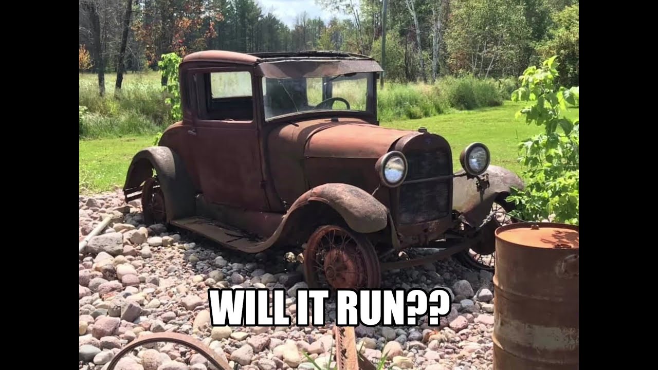 I Bought a Yard Art 1928 Model A Coupe! Will It Run??