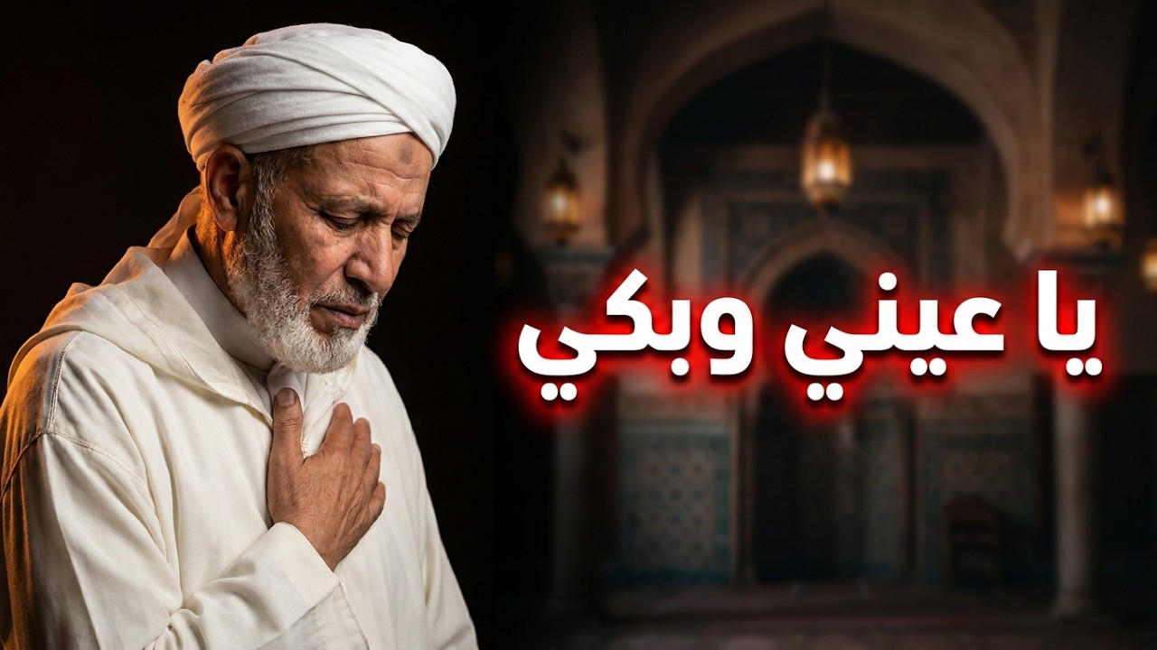 يا عيني وبكي على بن يمينة القصيدة مكتوبة ومسموعة باداء رائع