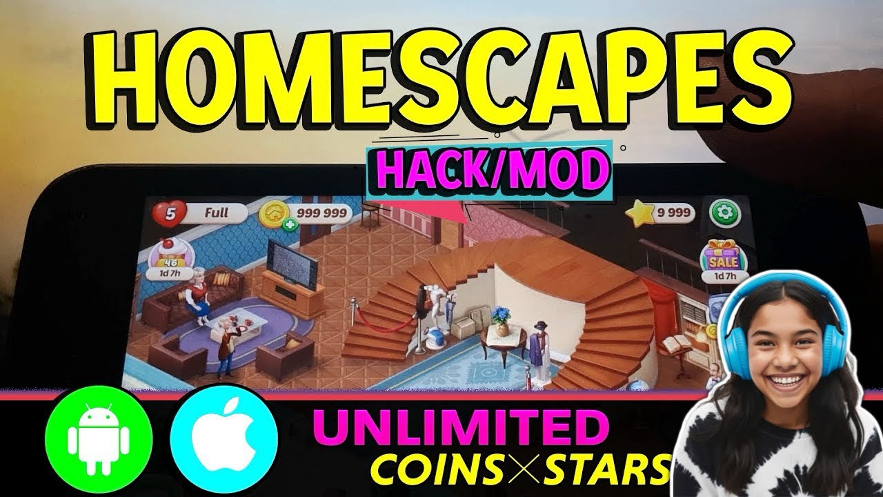 Homescapes Hack - I Got Unlimited Stars and Coins in Homescapes MOD (iOS, Android)