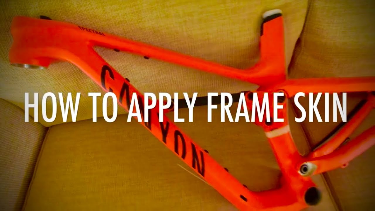DIY How to Apply 3M Frame Skin to Your Mountain Bike (3M, Helitape, Invisiframe, frame protection)