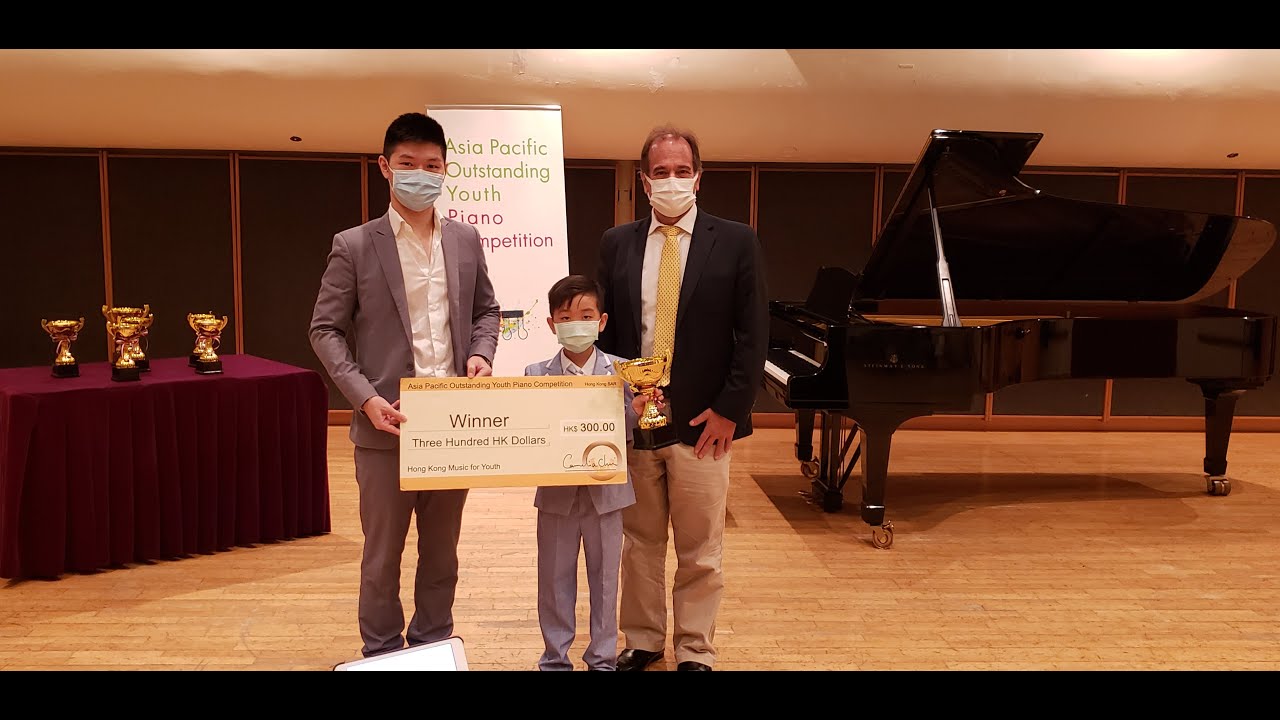 HKMFY Asia Pacific Outstanding Youth Piano Competition - Douce Reverie Tchaikovsky - 1st place