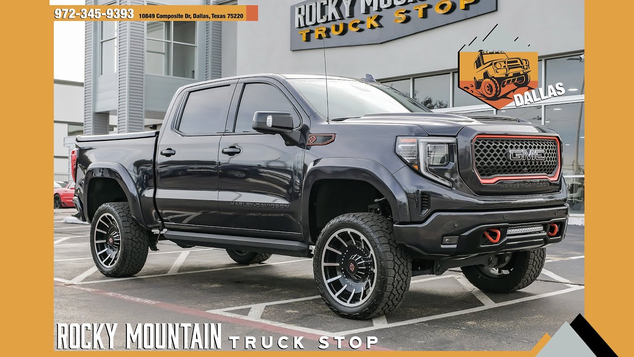 2022 GMC Sierra 1500 AT4 Harley Davidson Edition 4X4 / LOADED CREW CAB