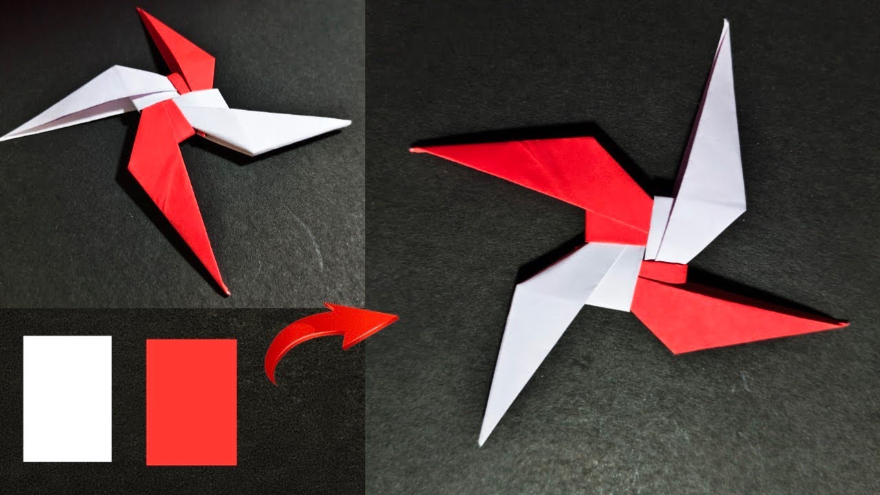 Amazing! Origami paper Ninja weapon ⭐