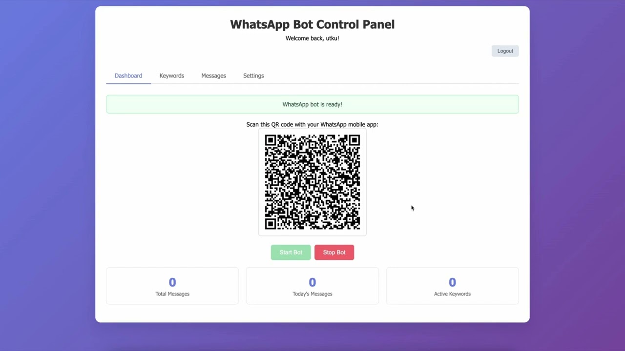 WhatsApp Quick Reply Bot