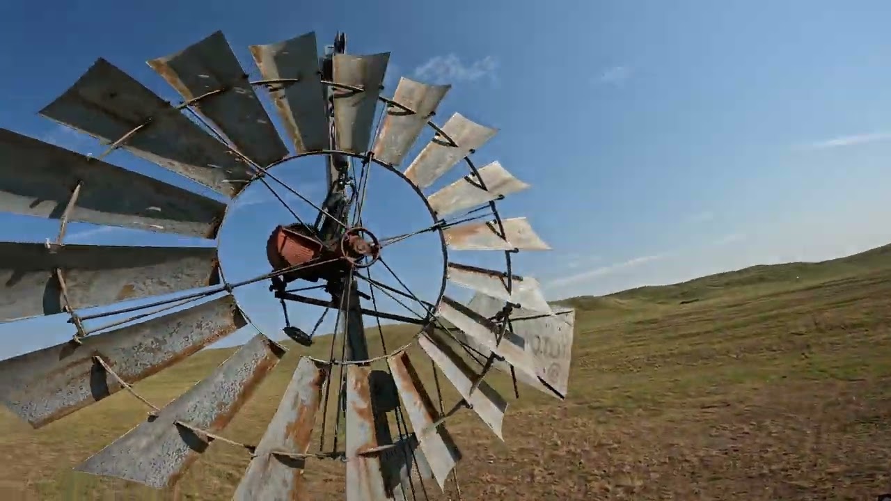 Replacing a broken Aermotor windmill!