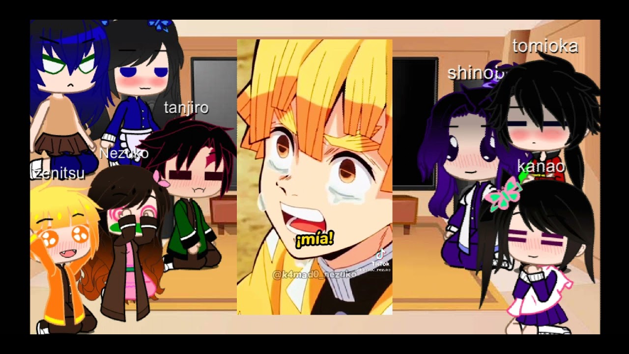 Kimetsu ni yaiba reaccionan a ships cannon