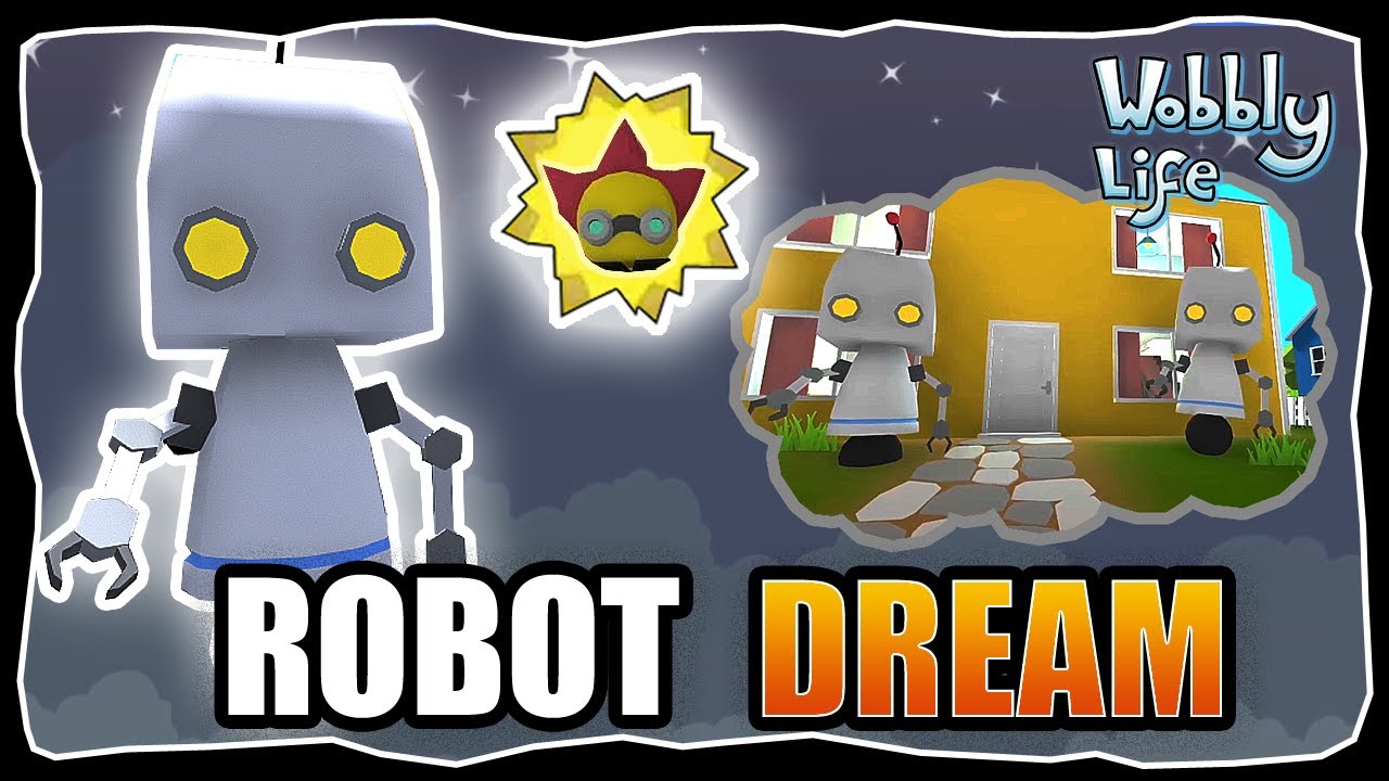 WELTHERRSCHAFT DER ROBOTER !  WIR RETTEN WOBBLY LIFE #wobblylife #secret #story #gaming #fun #robot