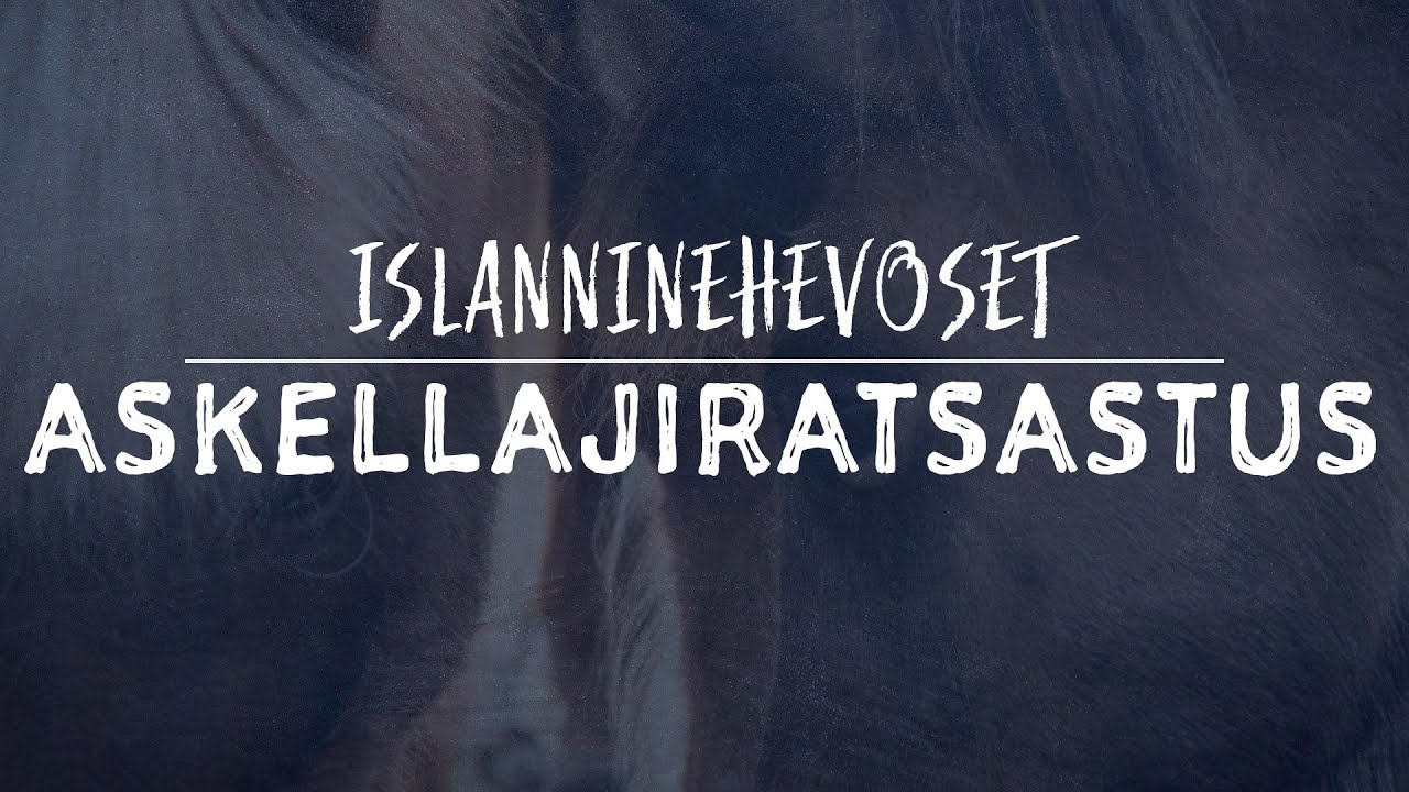LAJIESITTELY osa 5 ASKELLAJIRATSASTUS