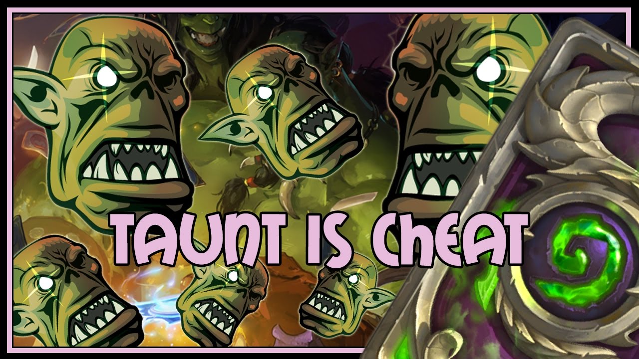 Hearthstone: Taunt is cheat (malydruid)