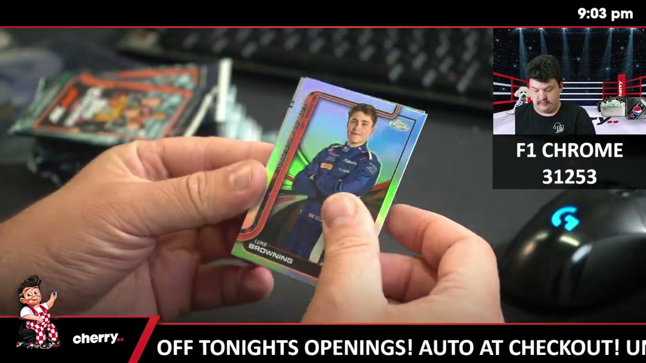 2025 Topps Chrome Formula 1 F1 1 Box Opening - #31253・Racer Team Based (Jan 29 4pm)