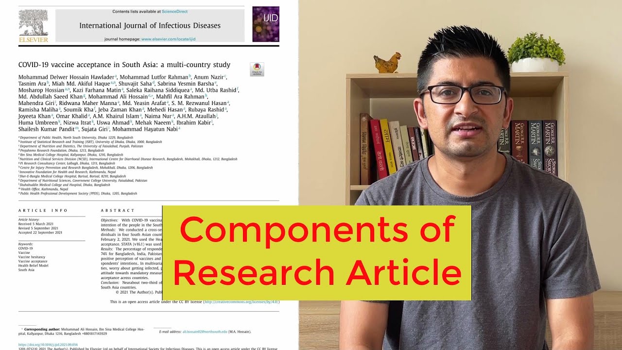 Understanding the components of a Research article| How to write a research paper