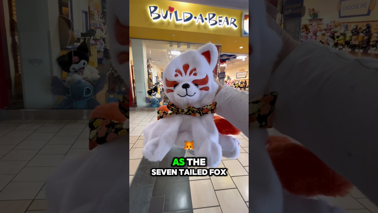 ВИРУСНЫЙ Japan Kitsune Plush #shorts #shortfeed #kitsune #kitsune #buildabear #japan #japanese #a...