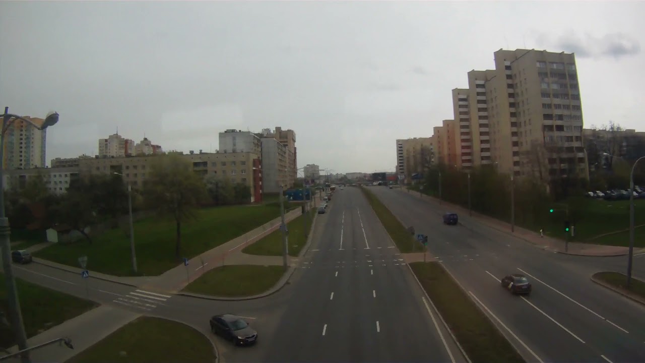 Прибытие поезда №647 Гомель - Минск на станцию Минск-пассажирский